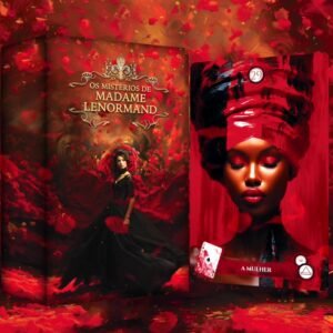 Baralho Cigano Edição Mulheres Deck Madame Lenormand Oráculo 36 cartas plastificadas Revista Digital